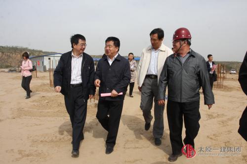 国家社会事务司及省、市民政部门领导视察集团公司晋中市殡仪馆项目